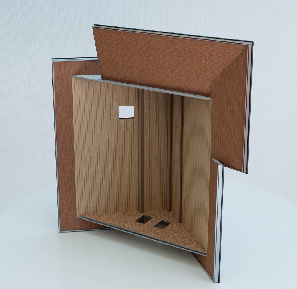 ログハウス調別荘　販売促進用模型