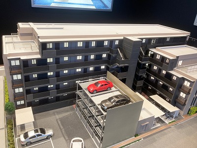 ふじみ野エリアの分譲マンション模型