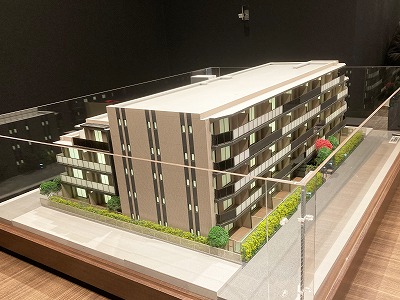 ふじみ野エリアの分譲マンション模型