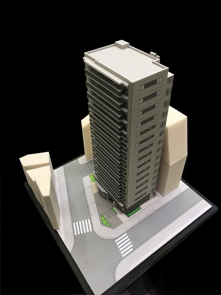 上野地区開発検討用模型