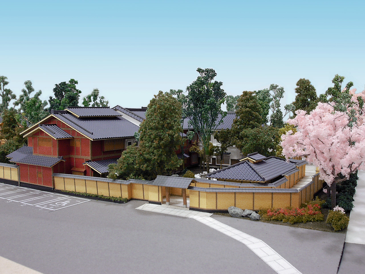 和風レストラン　提案用模型