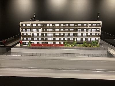 成増エリアの分譲マンション模型