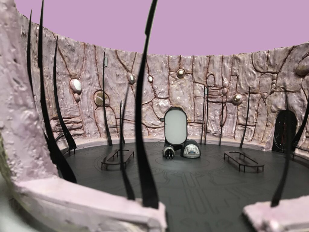 オンラインゲーム「ファンタジア」の背景模型