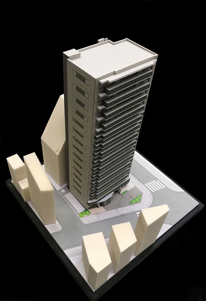 上野地区開発検討用模型