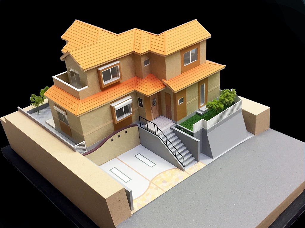 モデルハウス　検討用模型