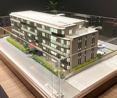 ふじみ野エリアの分譲マンション模型