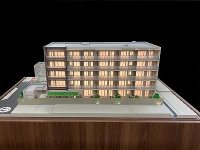中浦和エリアの分譲マンション模型