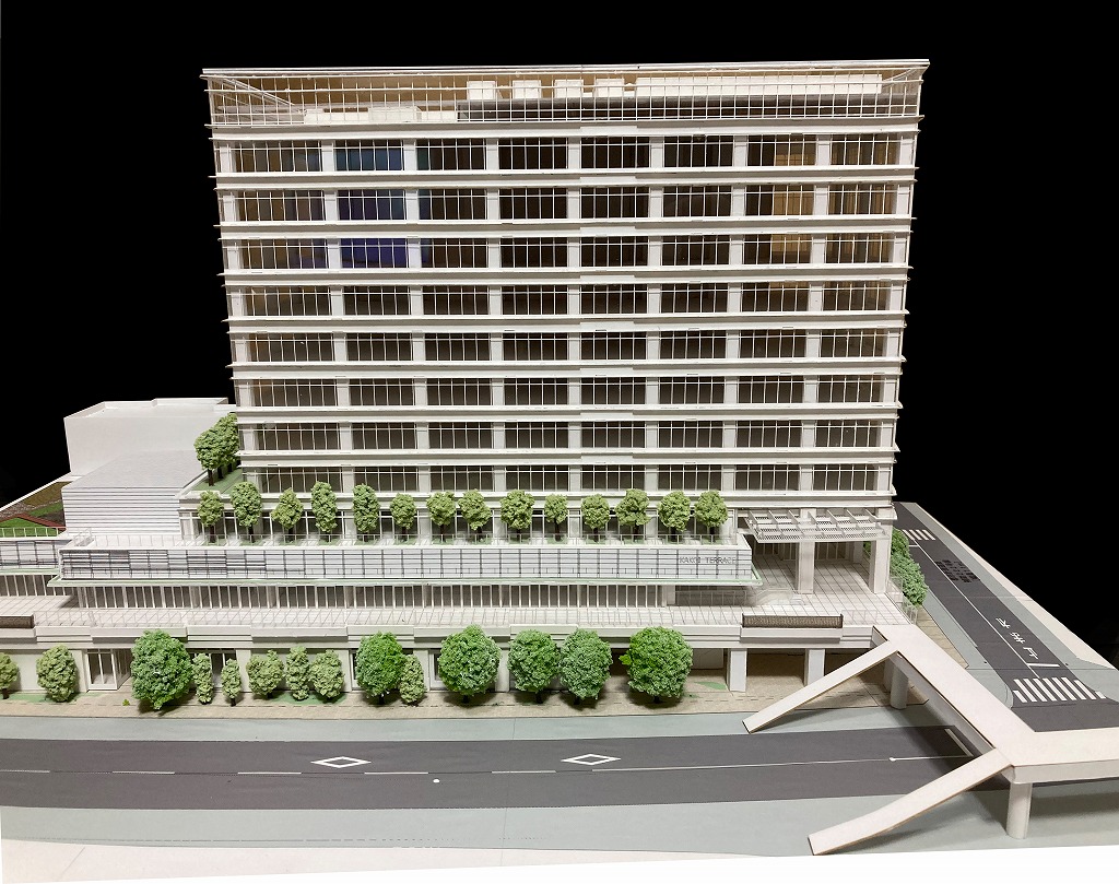 中野地区再開発検討用兼PR模型