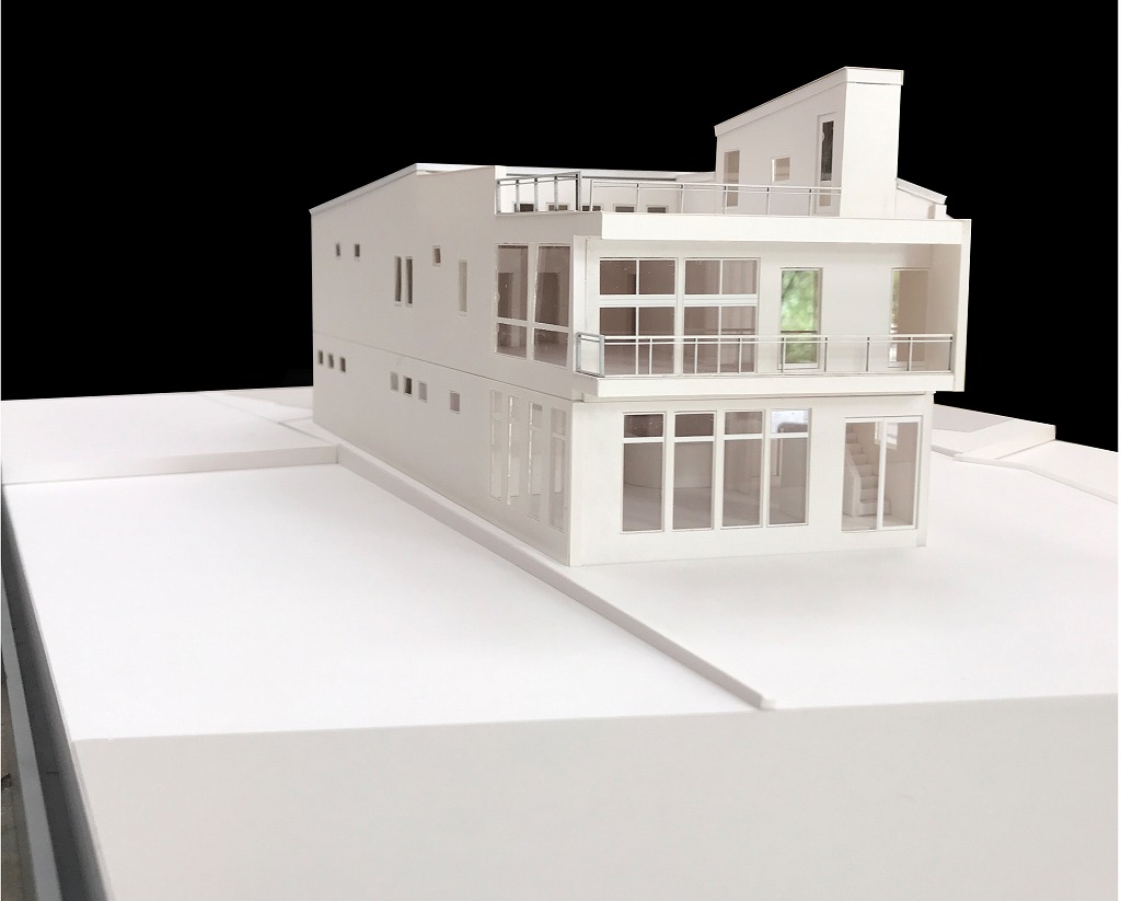 新築診療所　PR模型