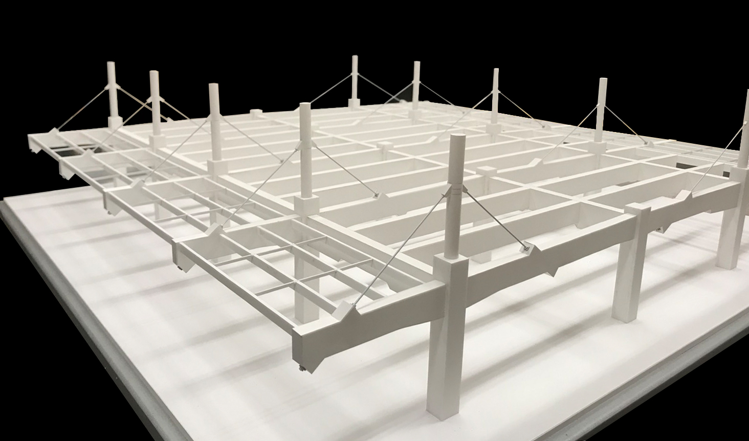 魚市場構造模型　研究用模型