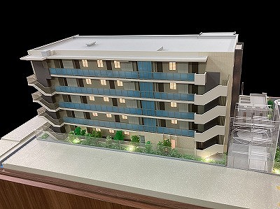 中浦和エリアの分譲マンション模型