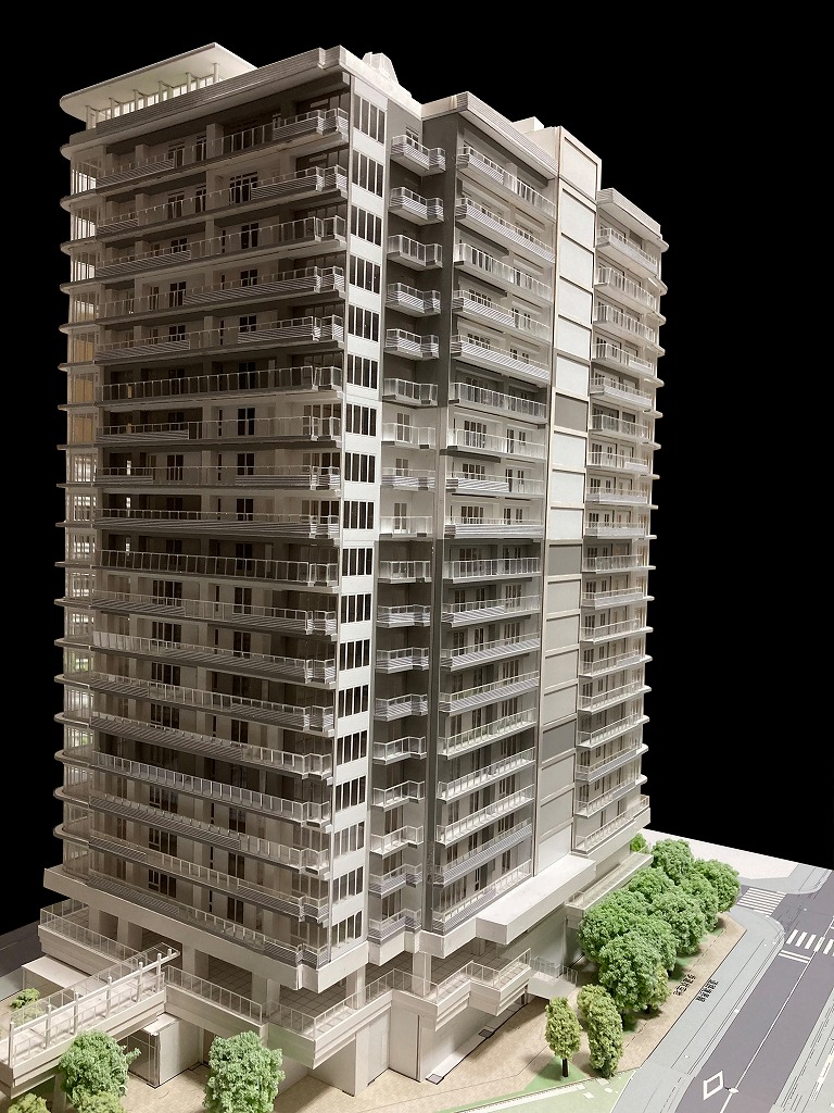 中野地区再開発検討用兼PR模型