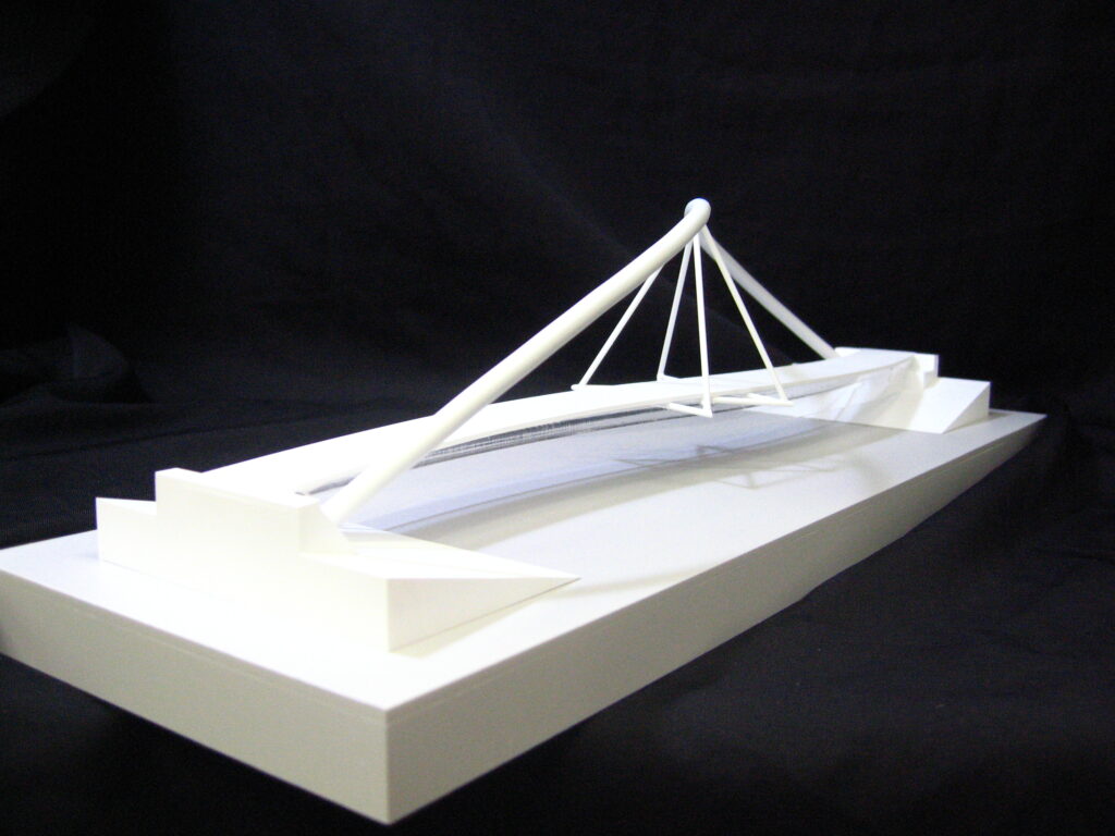 人道橋　検討用模型