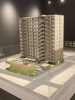 飯能エリアの分譲マンション模型