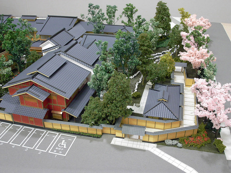 和風レストラン　提案用模型