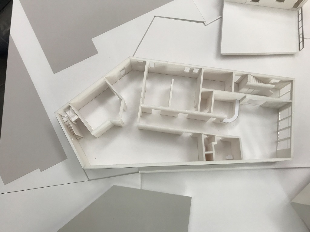 新築診療所　PR模型