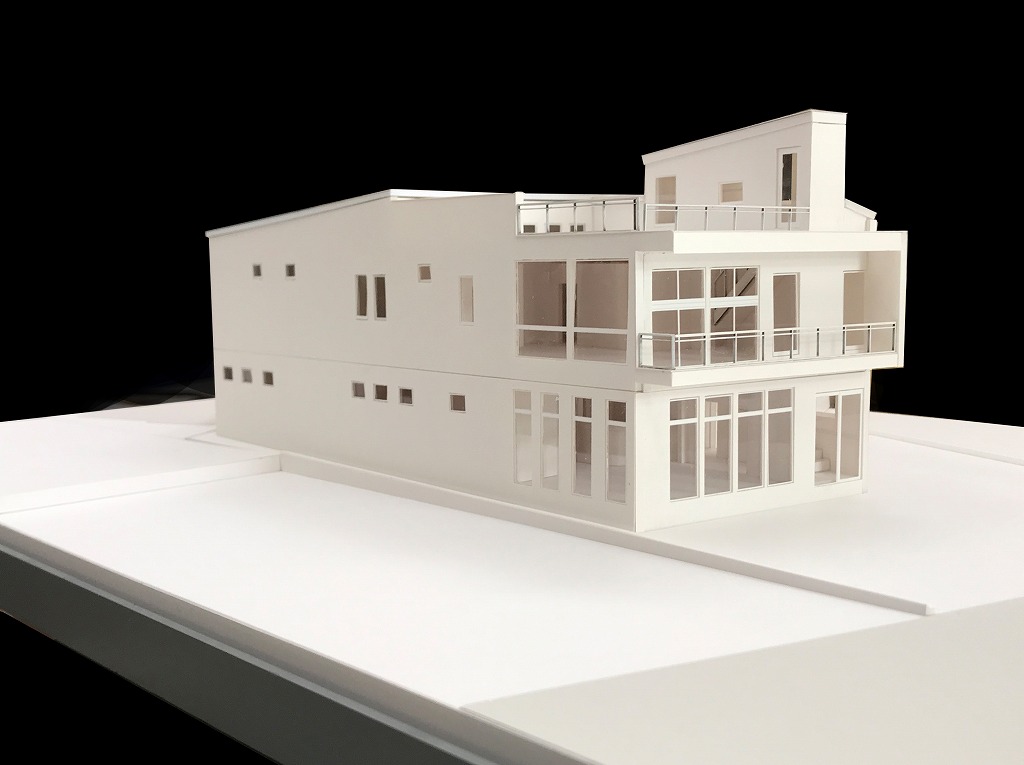 新築診療所　PR模型