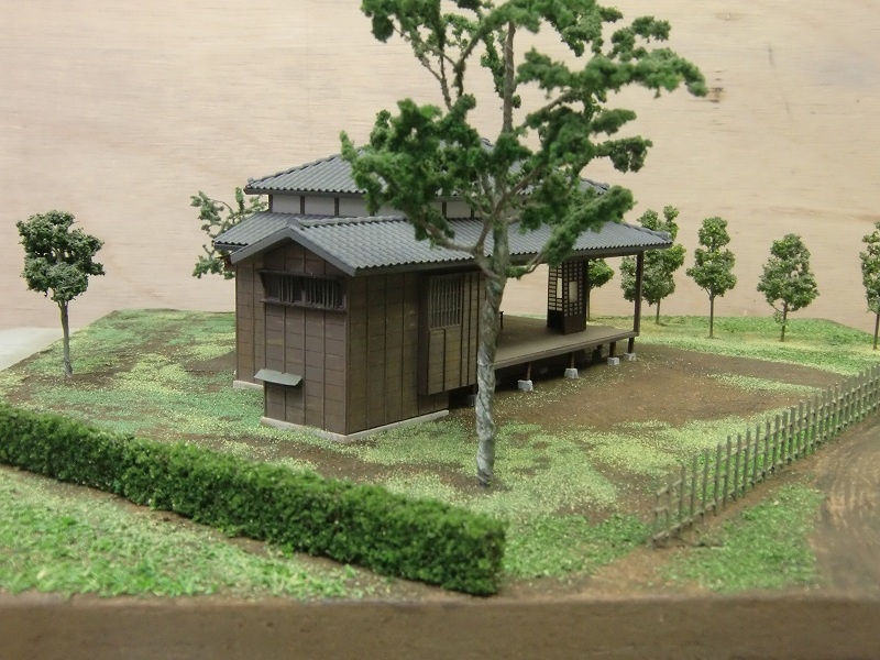 北原白秋「紫煙草舎」復元模型