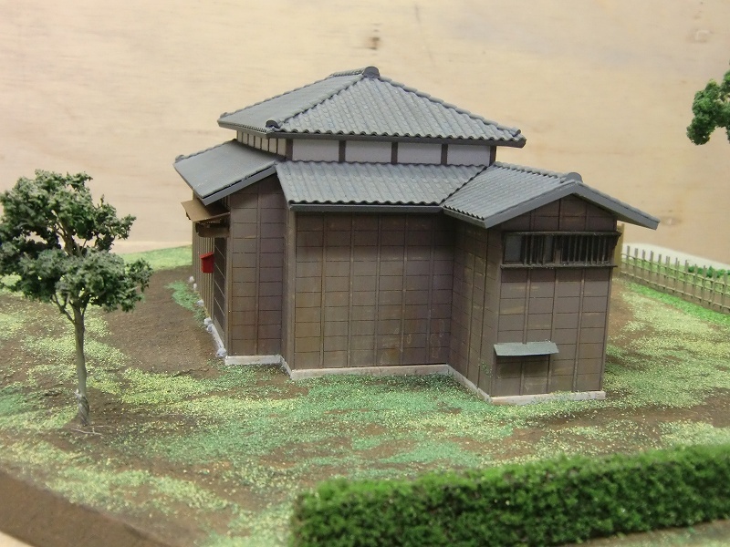 北原白秋「紫煙草舎」復元模型