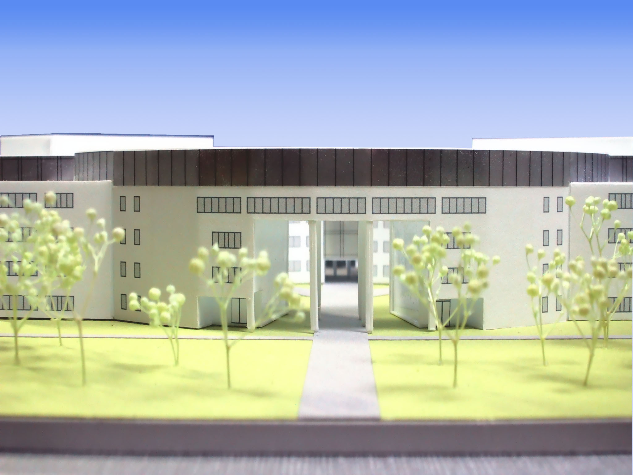 ガボン共和国国立病院　提案模型