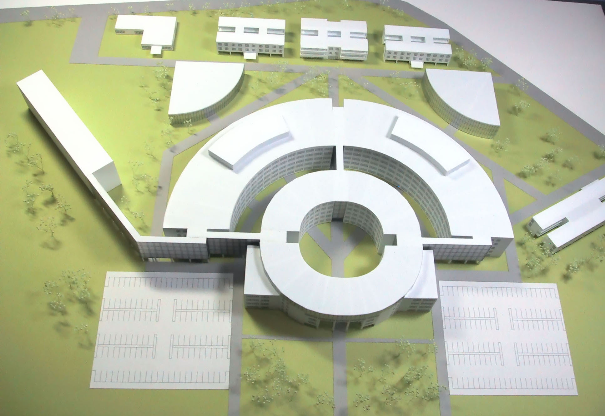 ガボン共和国国立病院　提案模型