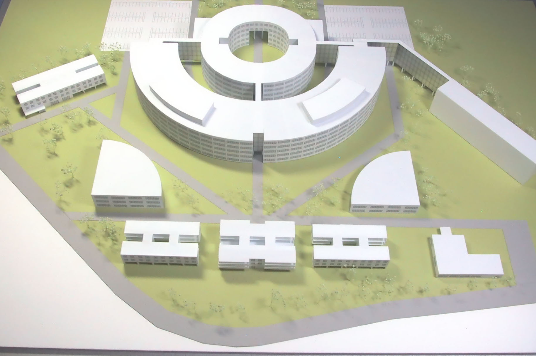 ガボン共和国国立病院　提案模型