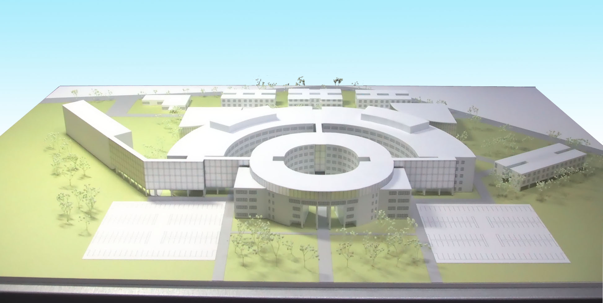 ガボン共和国国立病院　提案模型