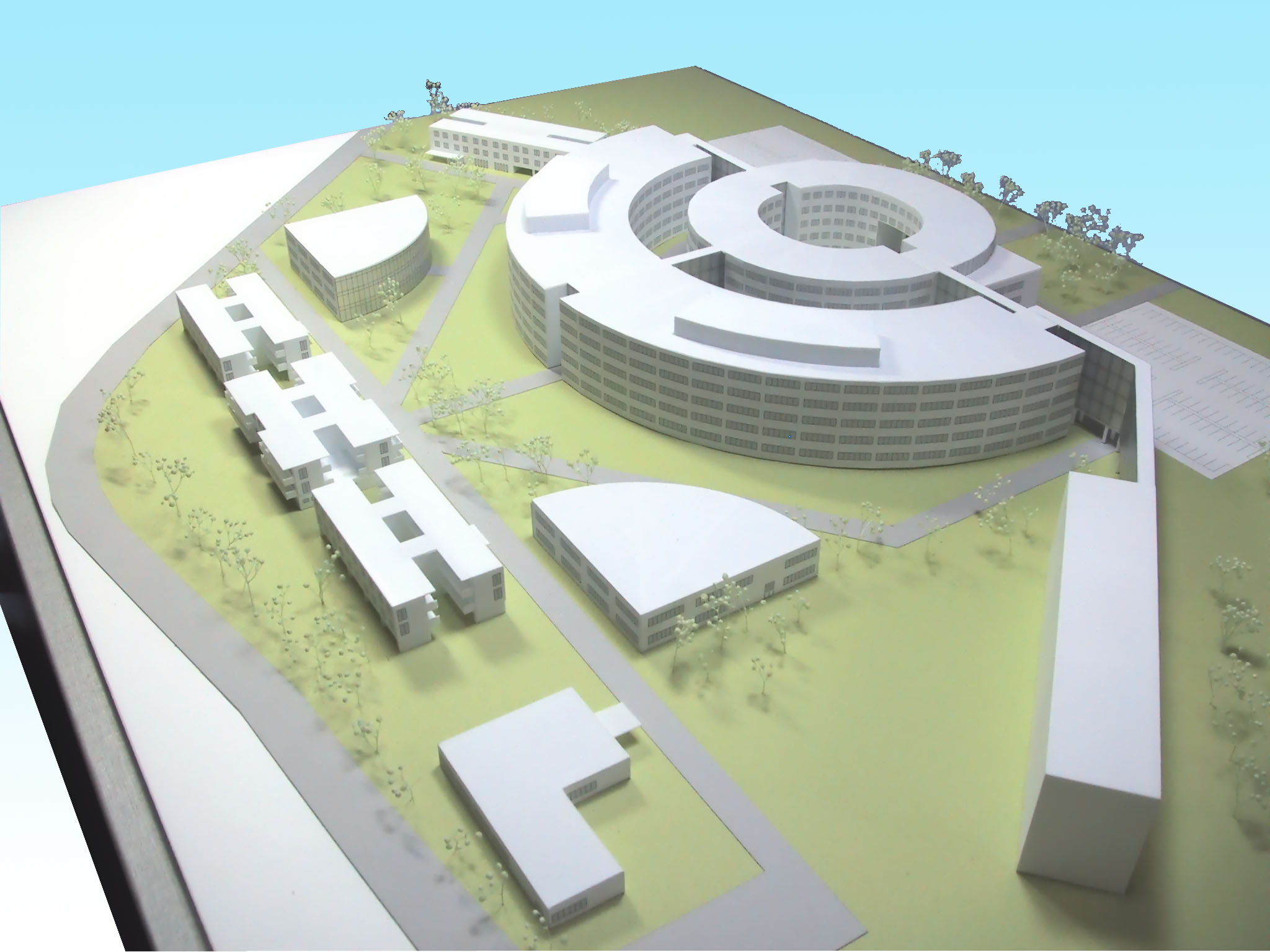 ガボン共和国国立病院　提案模型