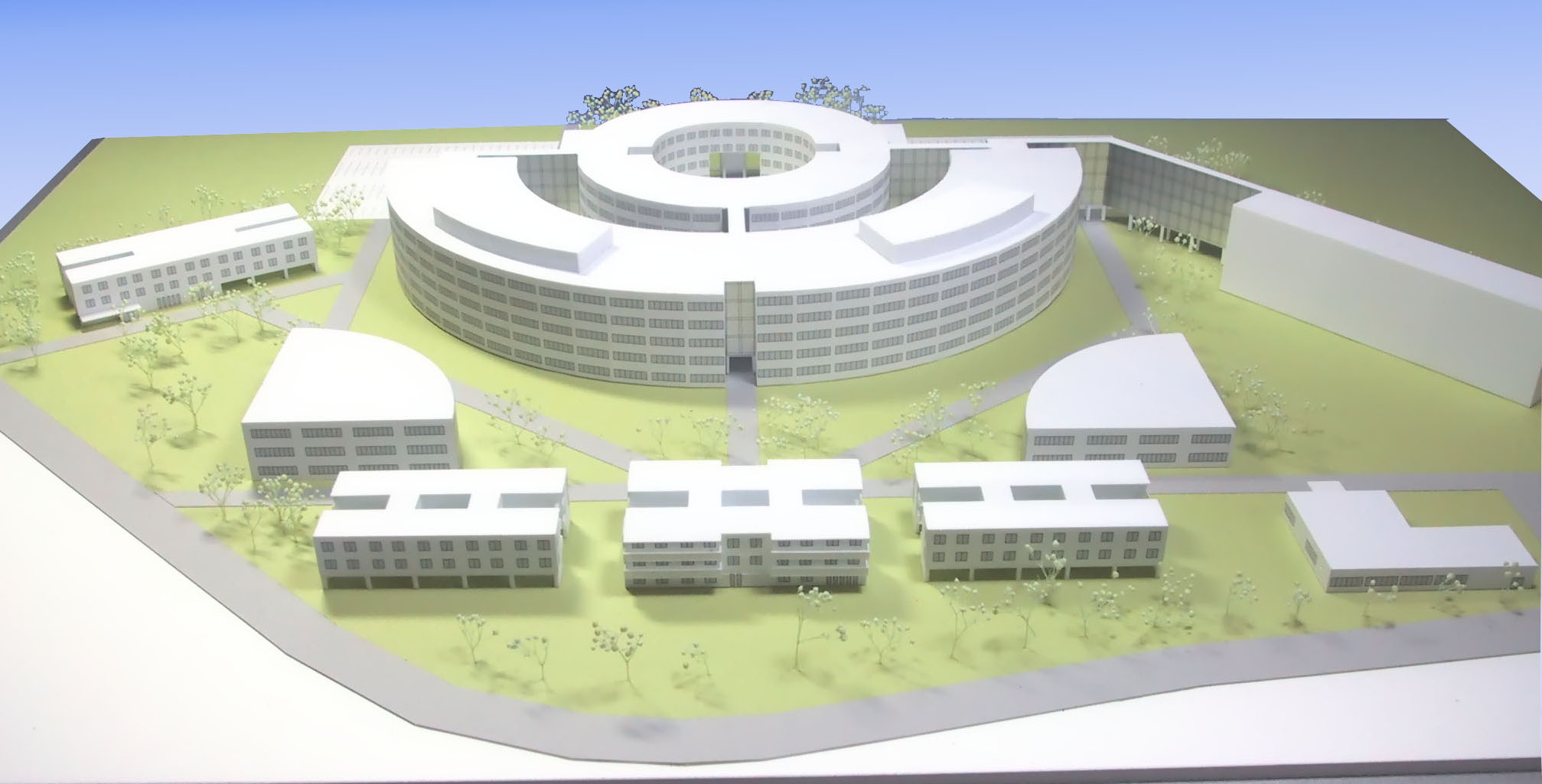 ガボン共和国国立病院　提案模型