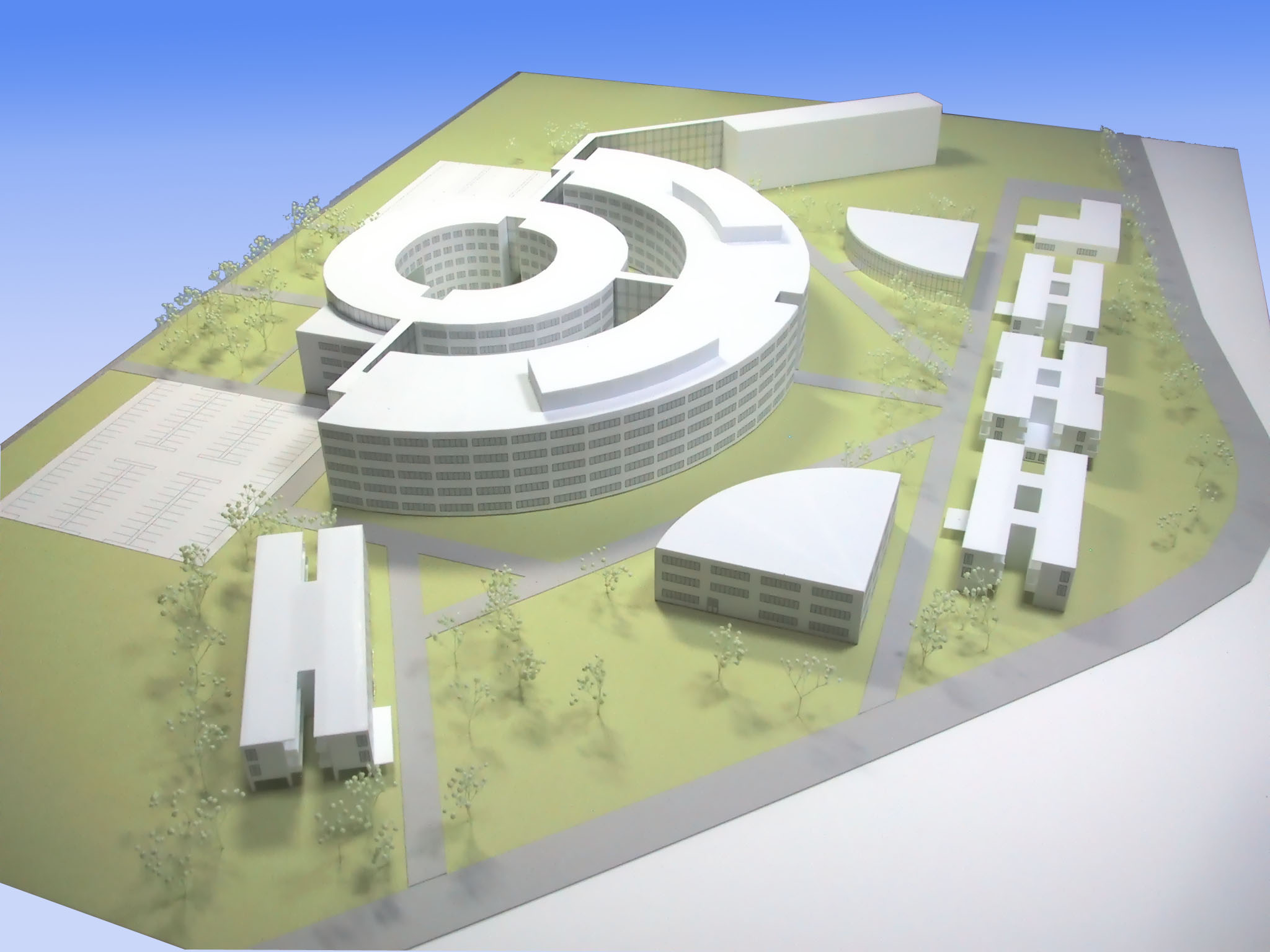 ガボン共和国国立病院　提案模型