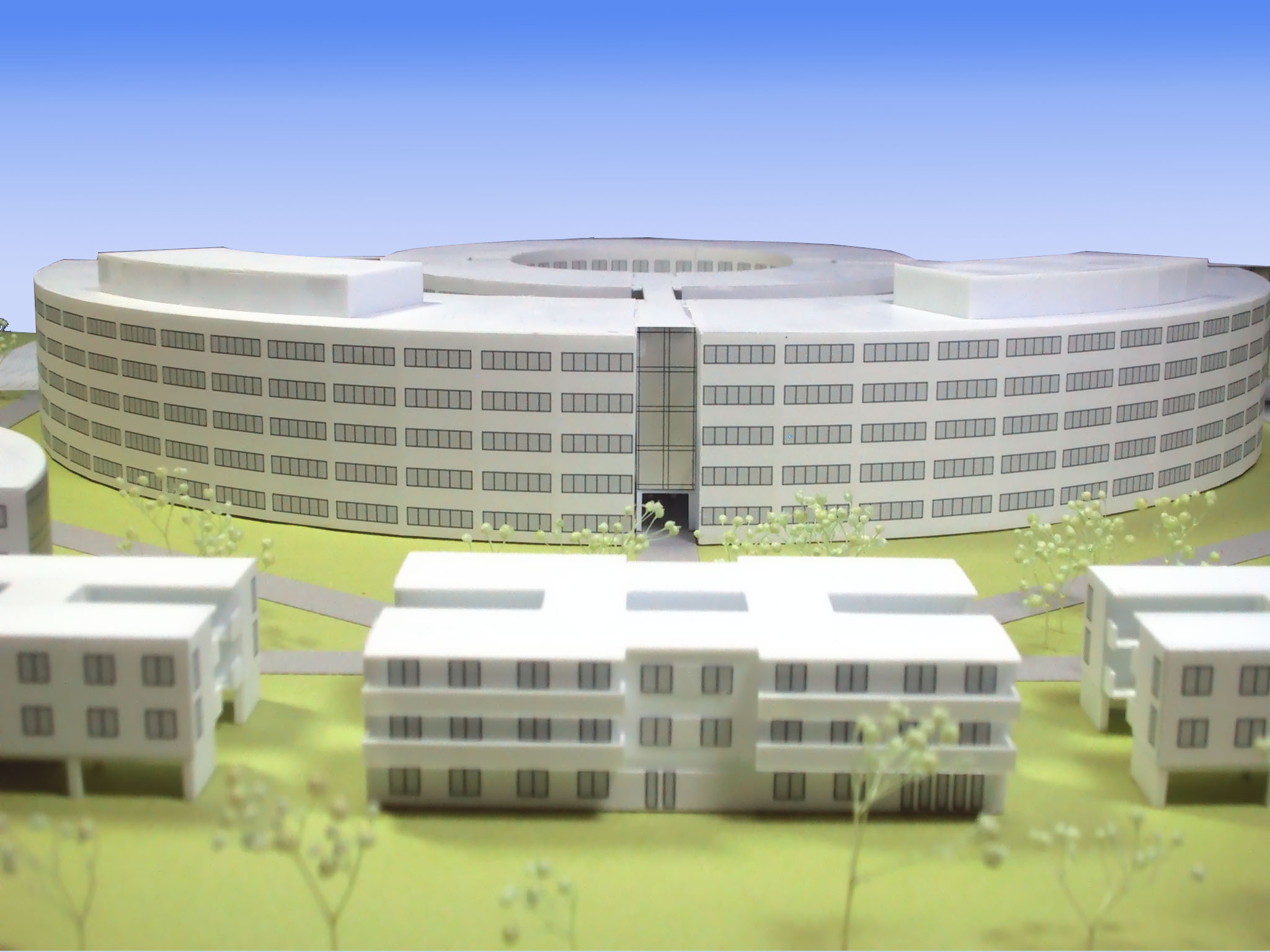 ガボン共和国国立病院　提案模型