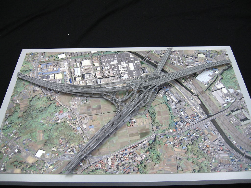 インターチェンジ模型
