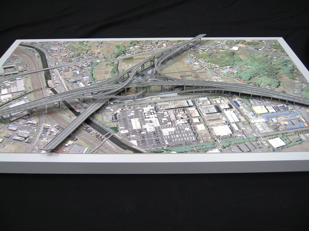 インターチェンジ模型