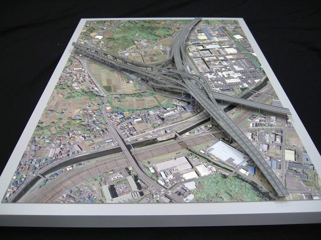 インターチェンジ模型