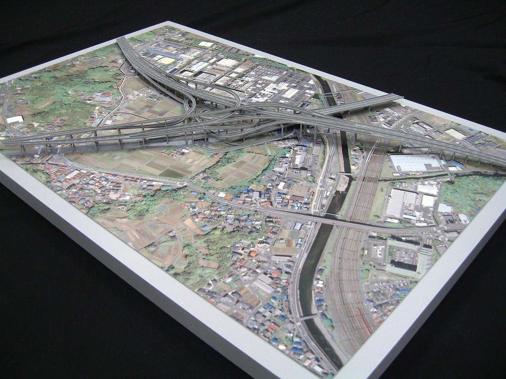 インターチェンジ模型