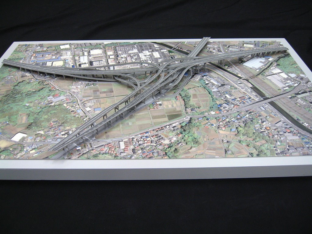 インターチェンジ模型