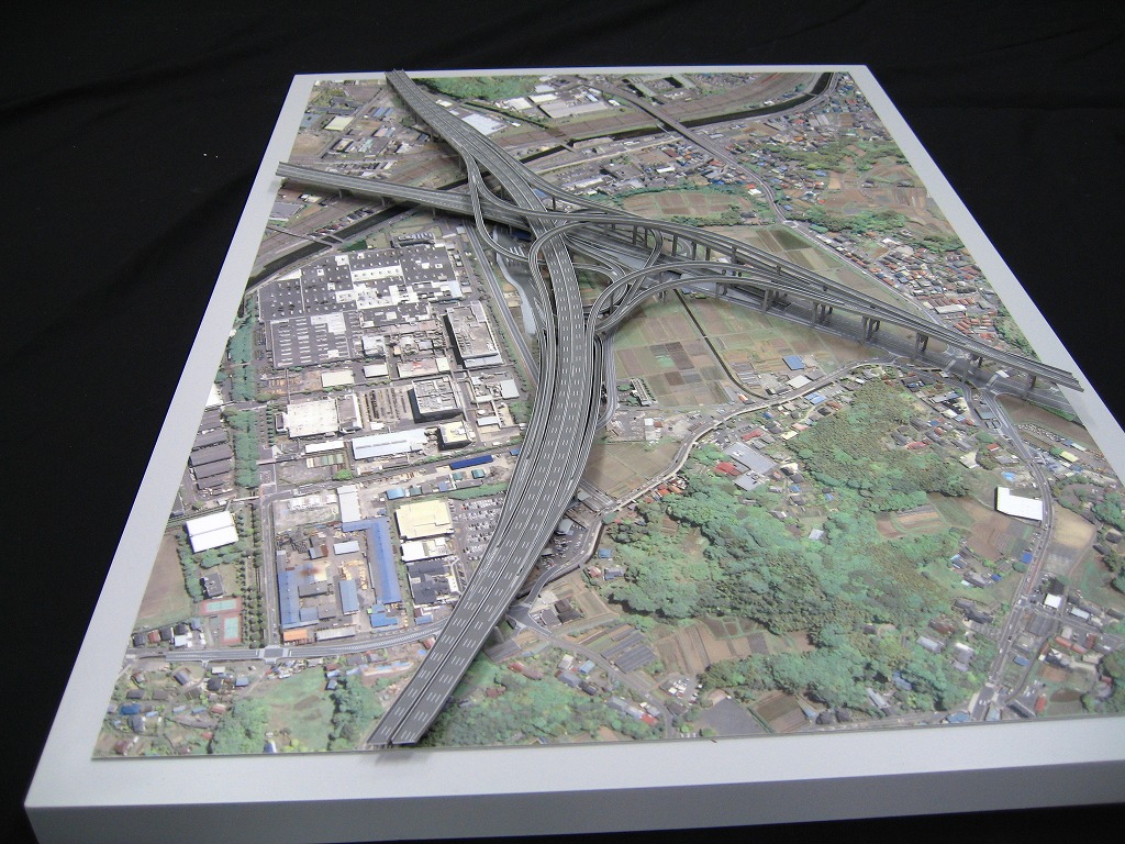 インターチェンジ模型