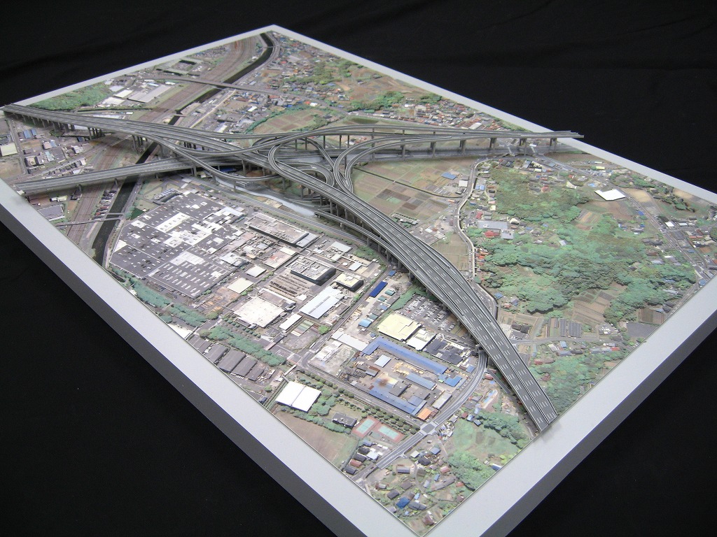 インターチェンジ模型