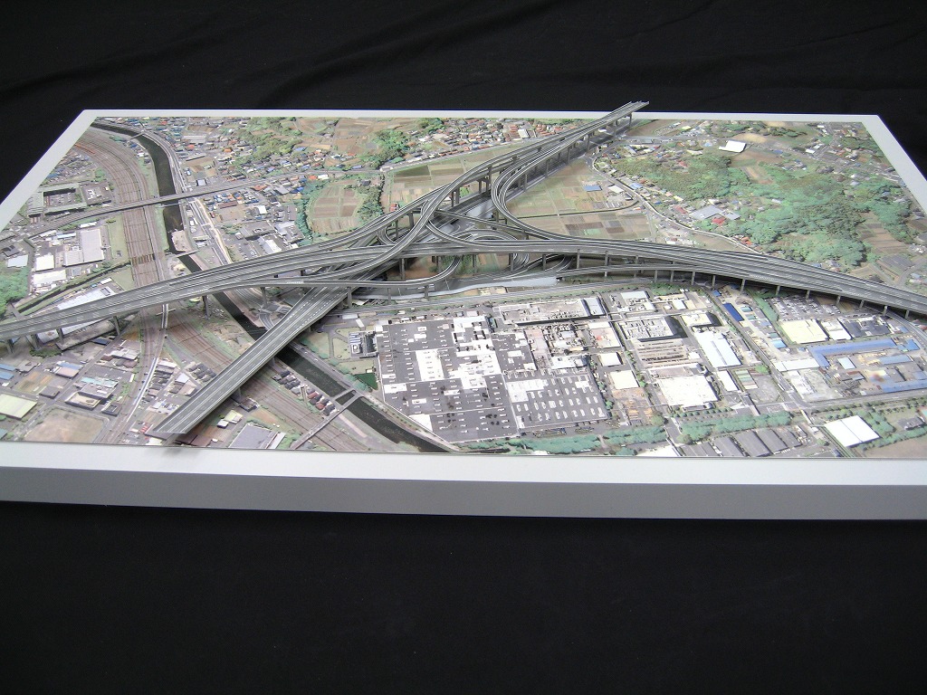 インターチェンジ模型