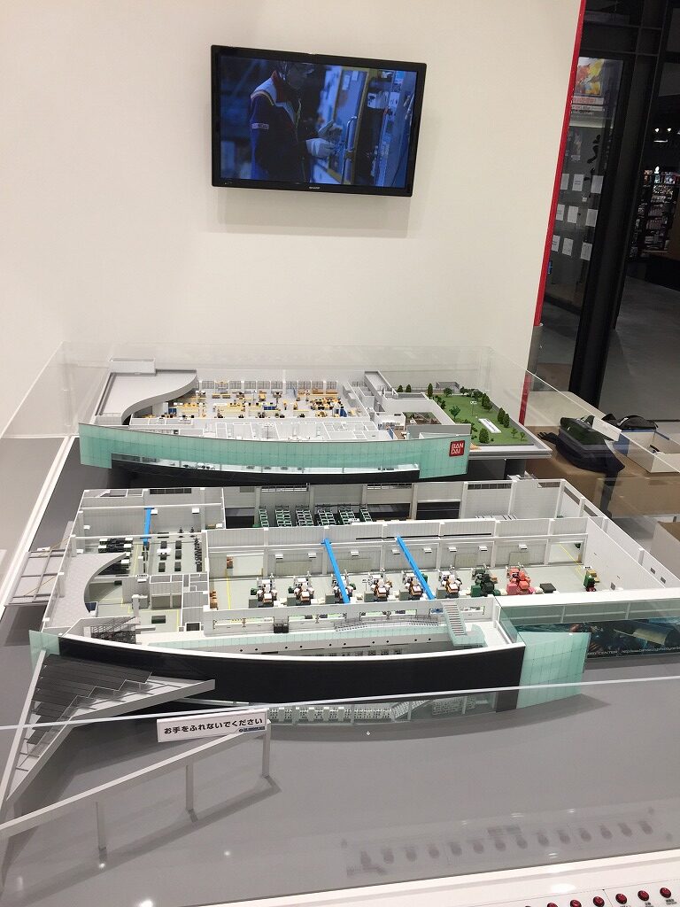 プラモデル工場 PR模型
展示用模型 動作模型