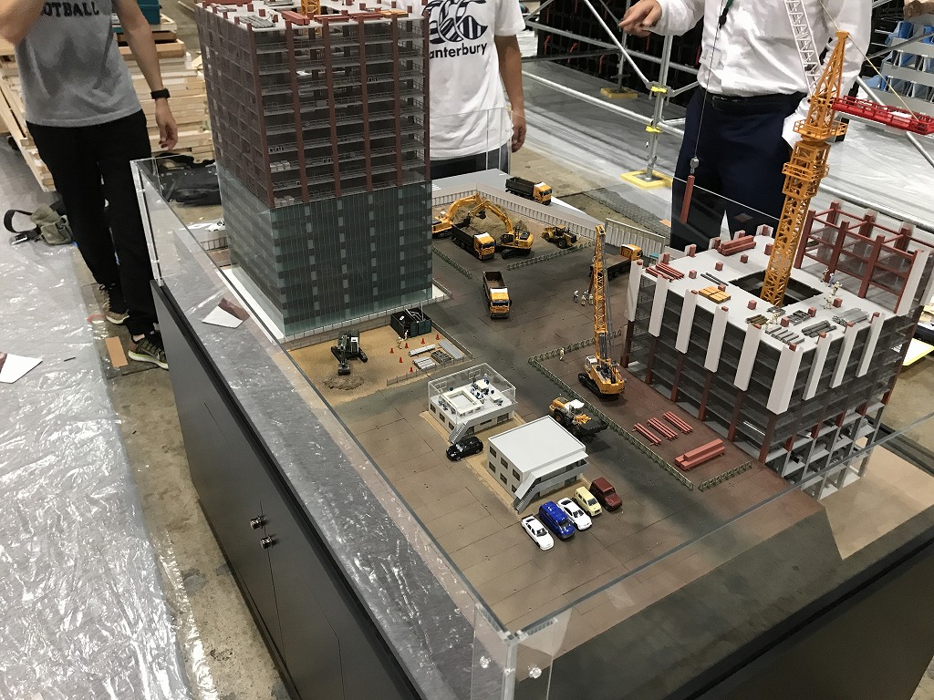 インフラ工事展展示模型