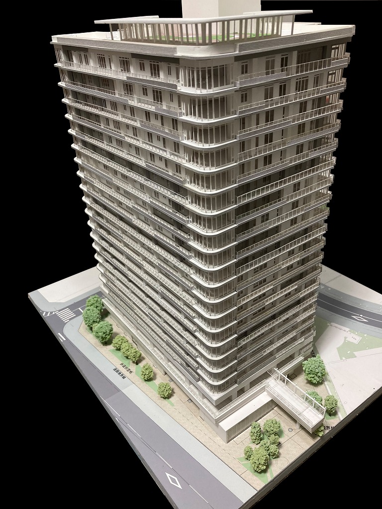 中野地区再開発検討用兼PR模型