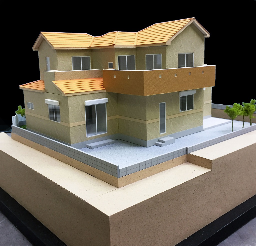 モデルハウス　検討用模型