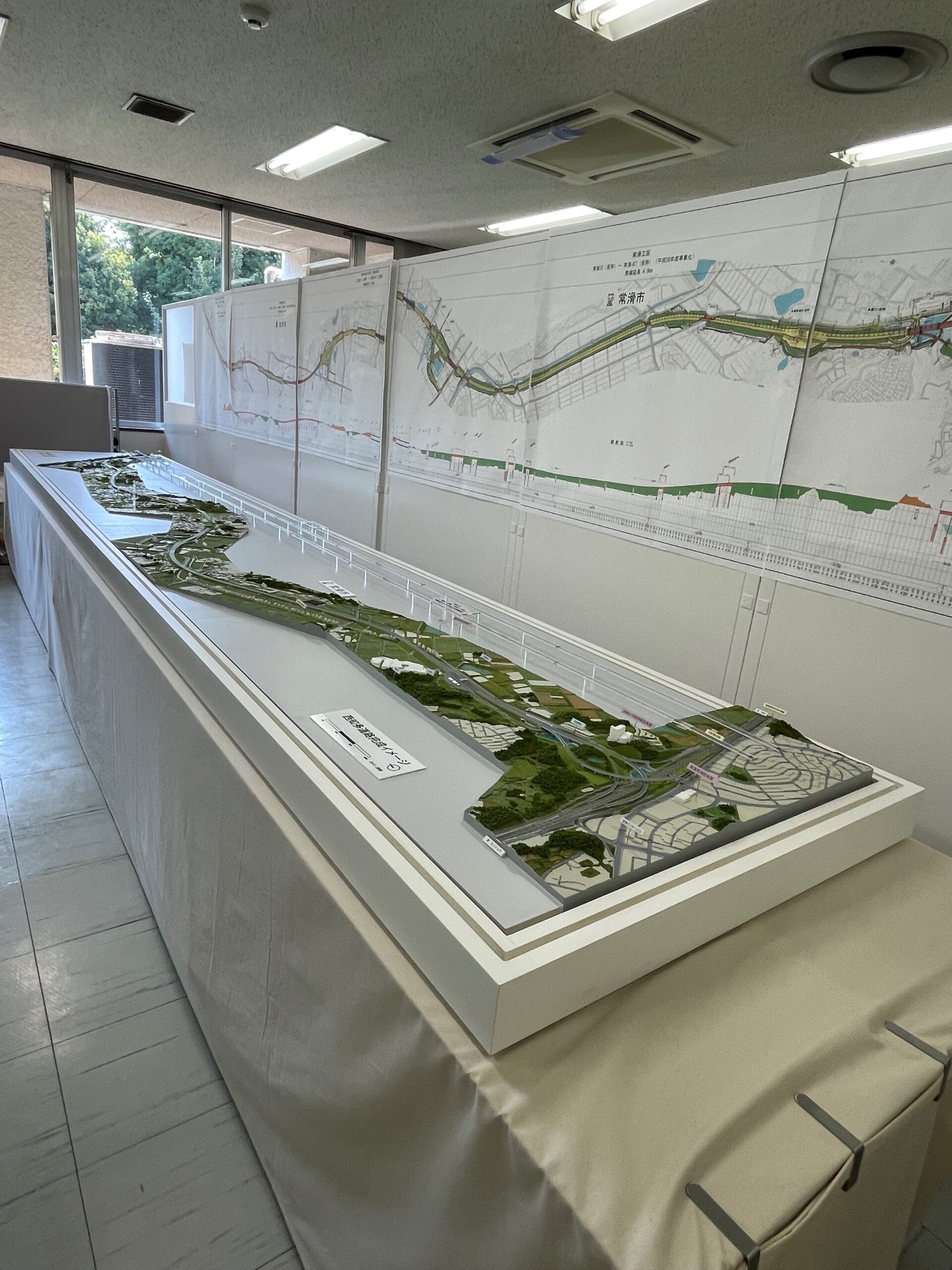 愛知県計画道路PR模型