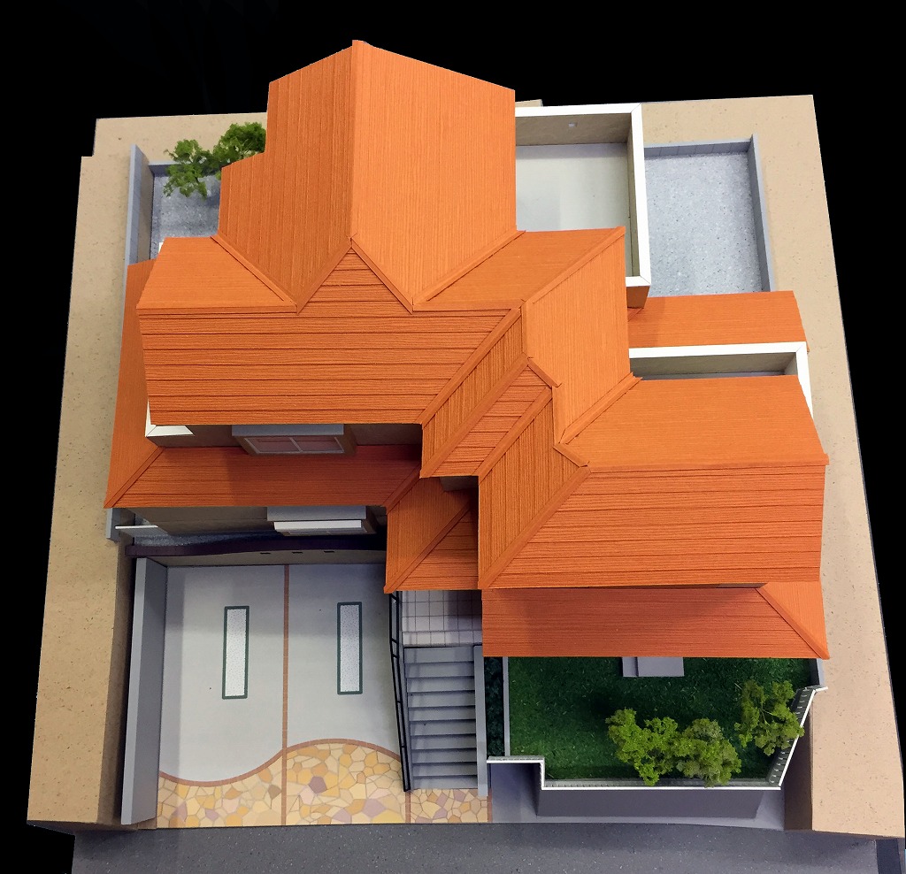 モデルハウス　検討用模型