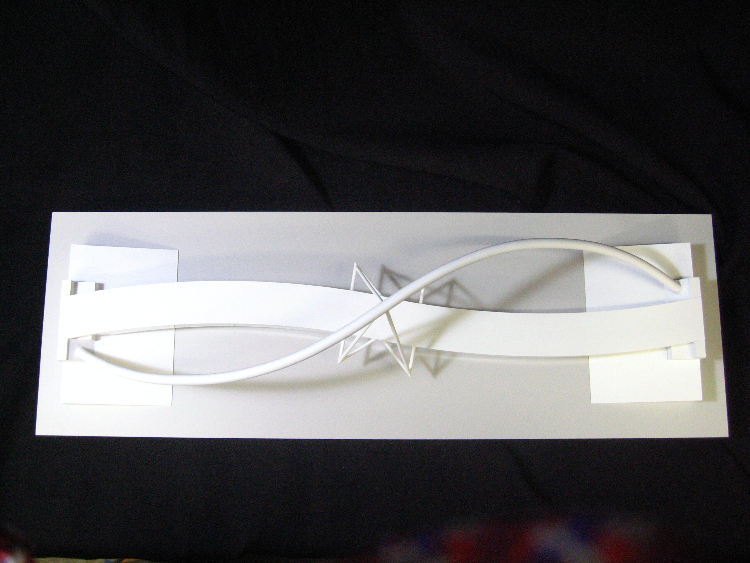 人道橋　検討用模型