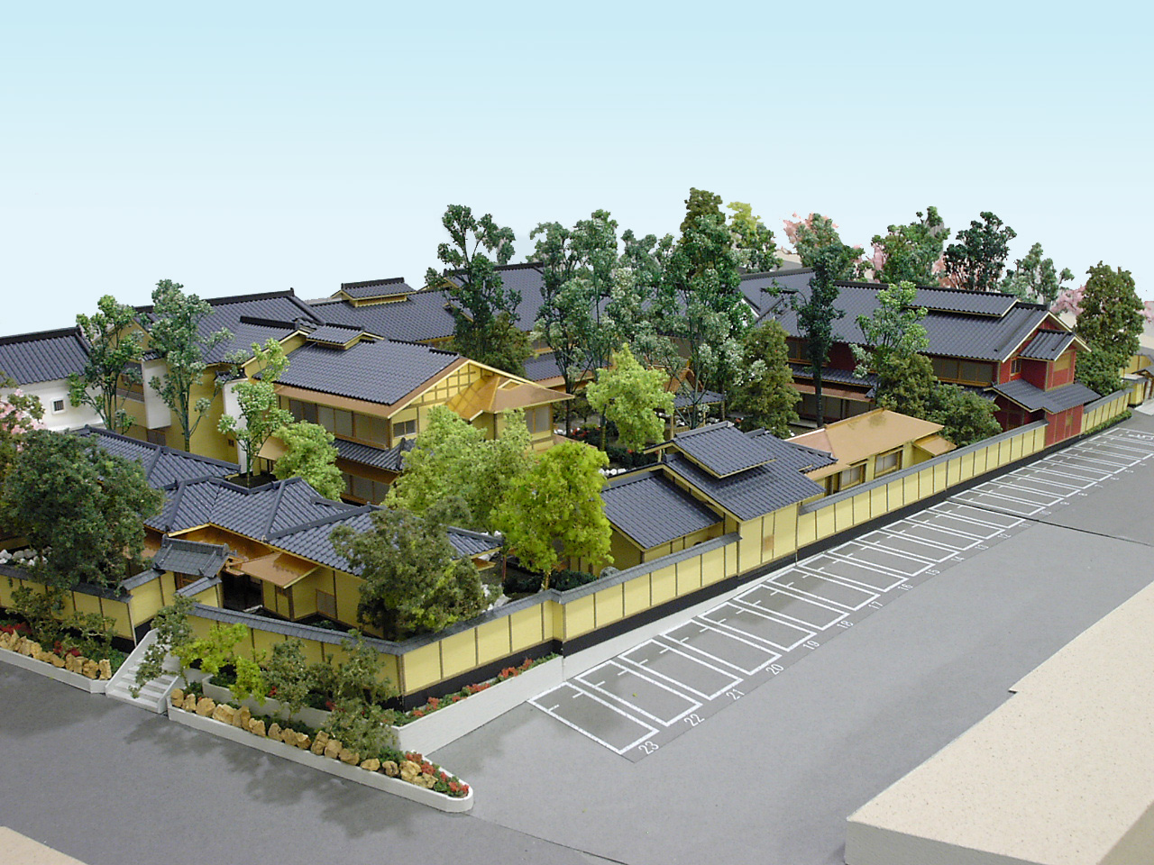 和風レストラン　提案用模型