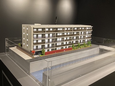 成増エリアの分譲マンション模型