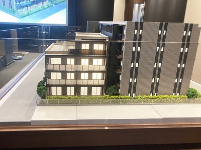 ふじみ野エリアの分譲マンション模型