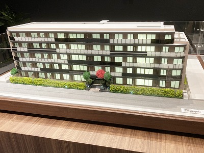 ふじみ野エリアの分譲マンション模型